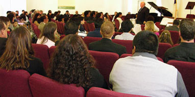 Bible Baptist Church auditorium