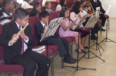 Jurnior Orchestra Serving the Lord at Bible Baptist Church