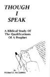 Though I Speak book cover