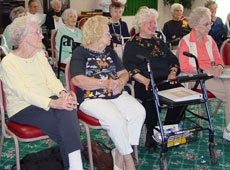 Worshippers at Summerville