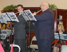 Pastor McCubbins and Pastot Chris Begg